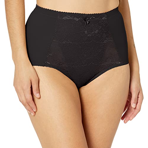 Rhonda Shear Women's Curve Envy Pin Up Brief, Black