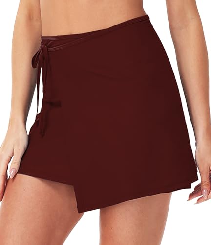 Image of AOBUTE Womens Upf 50+ Beach Sarong Swim Skirt Wrap Cover Up XS-2XL