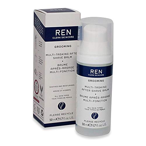 REN Clean Skincare Multi Task Aftershave Balm, 1.6 Fl Oz