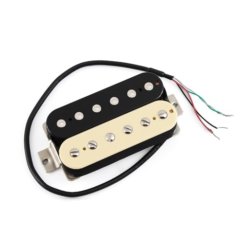 Image of FLEOR Zebra Guitar Humbucker Pickups Alnico 5 Bridge Pickup 14-15k