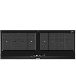 Placa Inducción Bosch 90X35 Siemens iQ700 Placa de Inducción, FlexInducción, Negro, 90 cm, 2 zonas / topClass