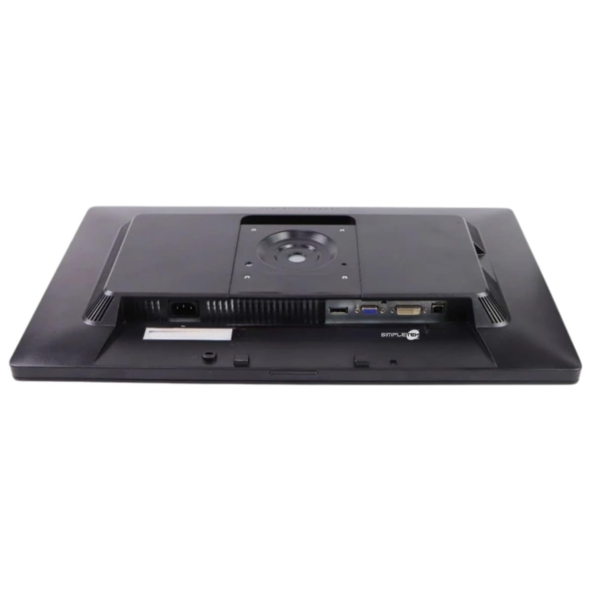 SIMPLETEK - Monitor LCD 23" Full HD Wide 16:9 | DP - VGA - DVI/I | Schermo Per PC Con HUB USB, Cavo USB e VGA inclusi | Senza Base (Ricondizionato)