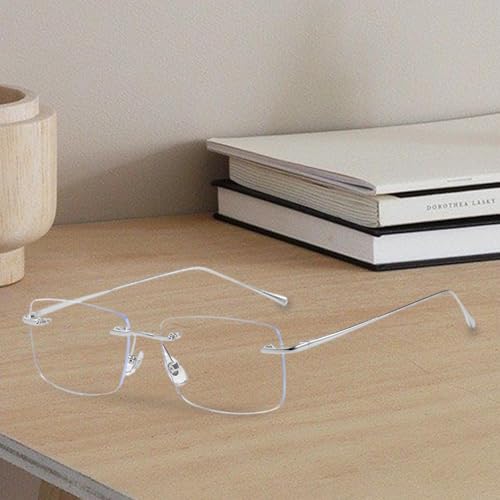 Image of ATORSE Frameless Glasses Ultralight Rimless Stylish Men Women Versatile Eye Glasses Argent|Clothing, Shoes & Accessories|Mens Accessories|Sunglasses & Fashion Eyewear|Sunglasses