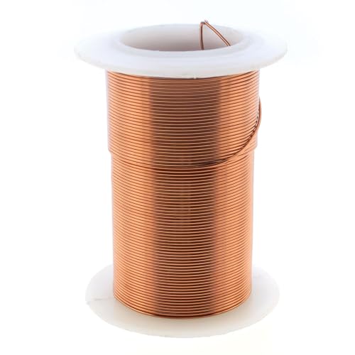 Image of The Beadsmith Wire Elements 24-Gauge Lacquered Tarnish-Resistant Copper Wire for Jewelry Making, 30 Yard, 27.43 Meter Spool (Antique Copper)
