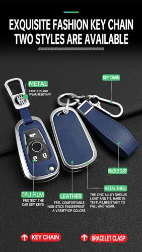 Coque de clé Buick pour protéger vos 3 boutons des rayures - 4