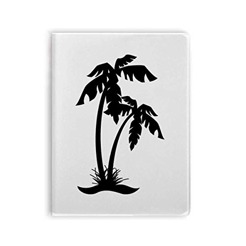 Carnet de notes cocotier noir souple, cahier de brouillon et journal