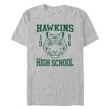 Netflix Hawkins High School 1986 Camiseta, Brezo Atlética, XL Grande Alto para Hombre