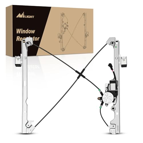Image of Nilight 741-443 Power Window Regulator Front Passenger with Motor Compatible with Chevrolet Silverado 1500 2007-2013 Tahoe GMC Yukon Sierra 1500 2007 2008 2009 2010 2012 2013