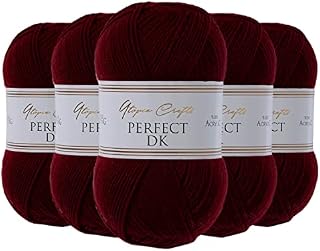 Utopia Crafts DK Double Knitting Yarn, 5X 100g (Potters Clay)
