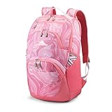High Sierra Swoop Sg Backpack In Pink Marble/Bubblegum Pink