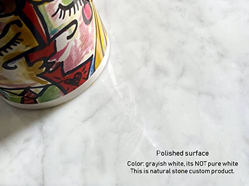 Tenedos Carrara Marble Threshold (Marble Saddle) - Polished - (6 X 48) #TOP3