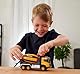 Majorette - Volvo Betonmischer (19 cm) – Premium Spielzeugauto für Kinder ab 3 Jahren, viele Funktionen, Baustellenfahrzeuge für Mädchen und Jungen, Gelb