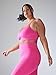 Savage X, Womens, Spotlight Low-Impact Sports Bra, Pink Highlighter, 3X