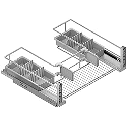 Cajon Bajo Fregadero Casaenorden - Cajón extraíble para organizar el bajo fregadero, 600