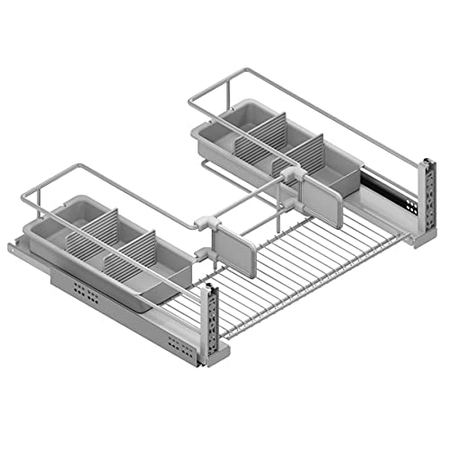 Menage Confort Casaenorden - Cajón extraíble para organizar el bajo fregadero, 600
