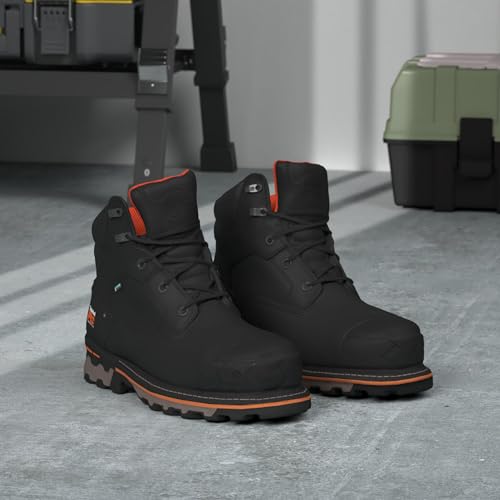 Image of Timberland PRO Men's Boondock 6 Inch Composite Safety Toe Waterproof Industrial Work Boot