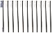 Otis Technology 10 Pack AP Brush (Bonus Blue Receiver Brush)