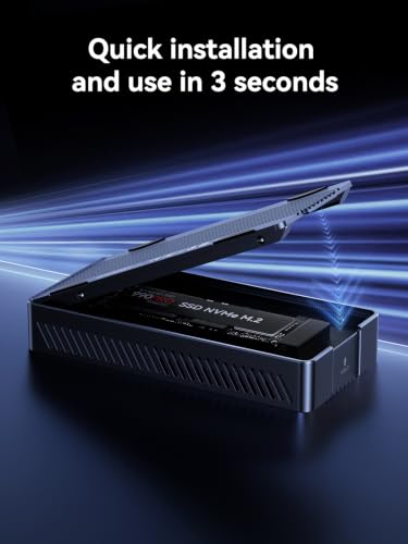 Image of ACASIS 40Gbps M.2 NVMe SSD Enclosure with Cooling Fan