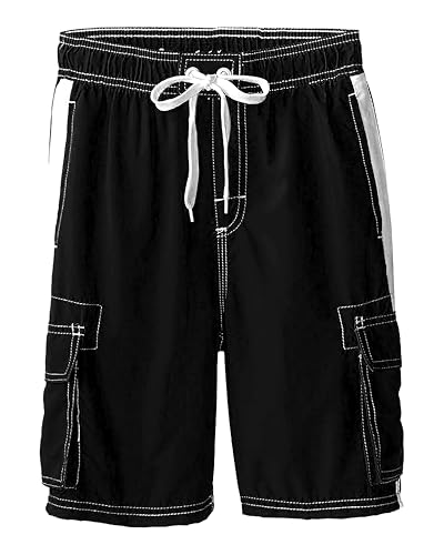 Image of Kanu Surf Boys' Paradise Floral Swim Trunk