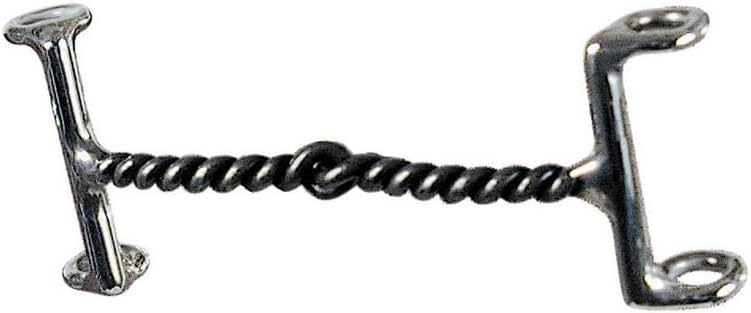 Reinsman Cristy Gag Sweet Iron Twisted Wire Snaffle Draw Gag Bit