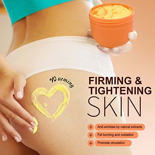 Cellulite Remover for Butt and Thighs, Anti Cellulite Cream Infused with Green Tea, Caffeine Skin Tightening Cream for Skin Firming, Body Moisturizer 5.46 oz