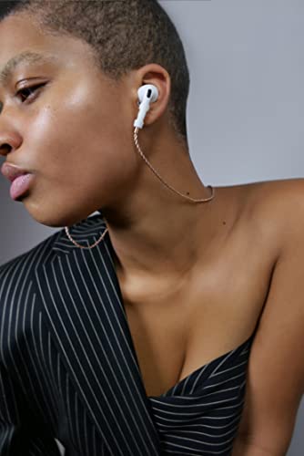 Tapper 18K Rose Gold Plated Rope Chain for AirPods & AirPods Pro - Image 4
