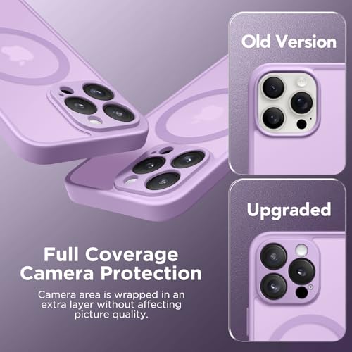 Coque magnétique iPhone 16 Pro Max antichoc mate avec support MagSafe - 5
