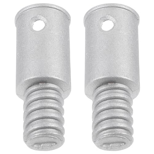 Hemobllo 2 Piezas Adaptador de Mango de Metal para Escobas y Trapeadores y Duradera para Herramientas de Limpieza Diseño para Superficies Variadas