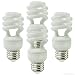 EcoSmart 23-Watt (100W Equivalent) CFL Light Bulb, Soft White (8-Pack)