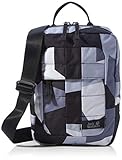 Praktische Befestigungshaken Jack Wolfskin Unisex Trt Utility Umhängetasche, Grey geo Block