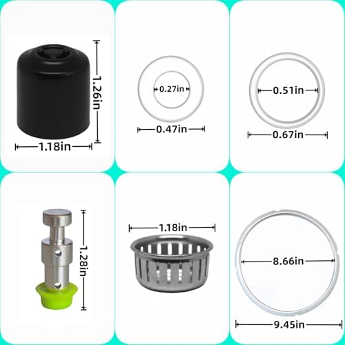 Lid Replacement Parts for Instant Pot Duo Nova 60, Ultra 60, Duo60-the Latest Version and Duo Plus 60-the Latest Version, 6 Qt Pressure Cooker Accessories - Thumbnail 3
