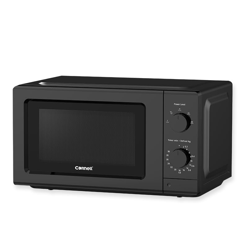 Cornell 20L Microwave Oven with Smart Wave Technology black