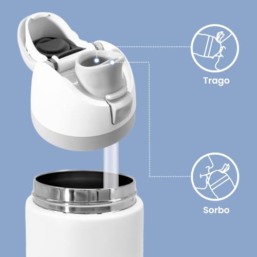 La Mejor Selección de Termo blanco los más recomendados. 3 Imagen adicional