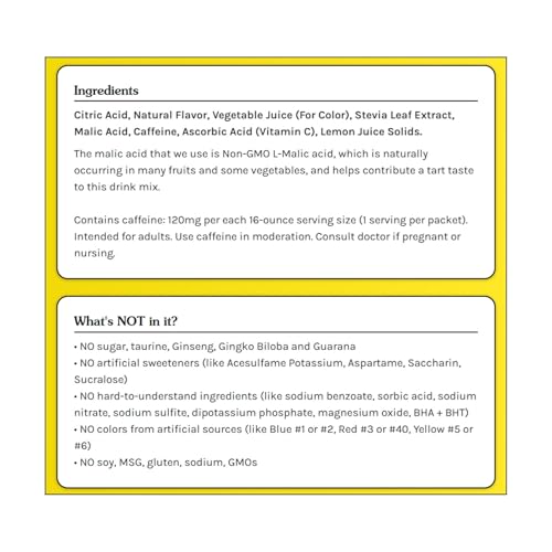 True Lemon Energy Wild Blackberry Pomegranate (6ct - 12pk)