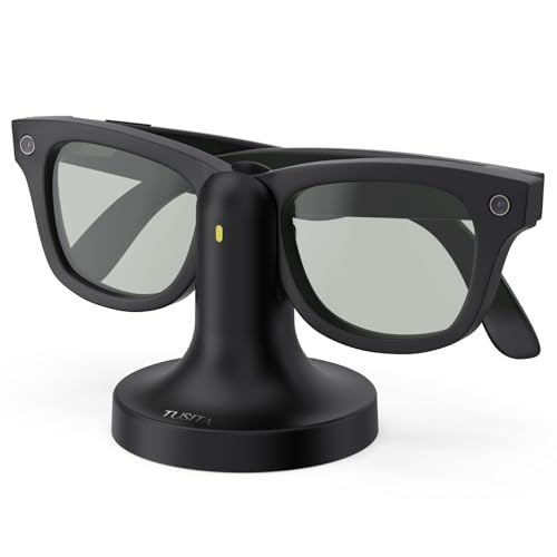 TUSITA [dX^hP[u ɑΉ Ray-Ban Meta X}[gOX - ubN, USB-C
