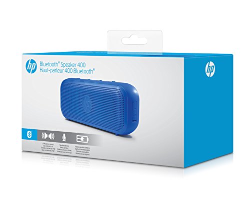 Speaker Mobile Bluetooth S400, HP, 404020690300 Azul HP X0N10AA#ABL, Azul