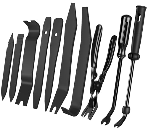 Image of 10Pcs Auto Trim Removal Tool No Scratch Plastic Pry Tool Fastener Removal