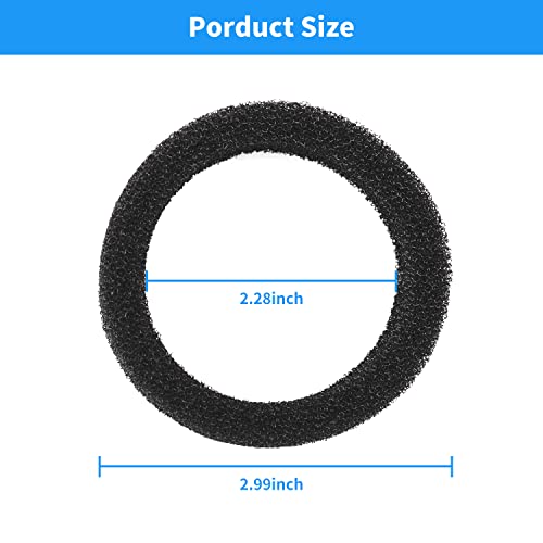 Filtro esponja para fuente de agua para gatos 16 piezas miniatura 3
