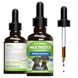 Pet Wellbeing - Milk Thistle For Dogs - Natural Glycerin Based Milk Thistle For Dogs - 2 Ounce (59 Milliliter)