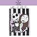 Nightmare Before Christmas Tab Journal Notebook, Spiral Bound, 96 Lined Pages, 8 x 7 inches, Black/White