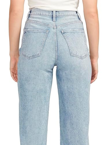 Silver Jeans Co. Women's Highly Desirable High Rise Trouser Leg Jeans3