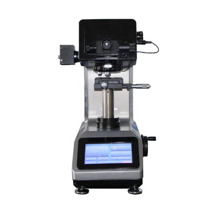 MHVS-1000A Automated Micro Vickers Hardness Tester - 10gf-1kgf, 1000x Zoom, 7" Touchscreen, HV 1-2000 - Portable Metal and Material Hardness Testing Machine