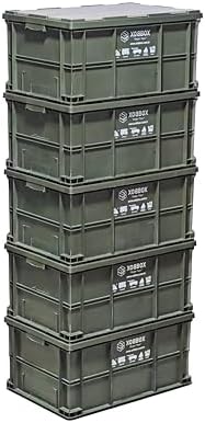 XOBBOX XW55AG / Imperium Outdoor Kutu/Kamp Masası/Kamp Kutusu/Haki 55 LT - Görsel 6