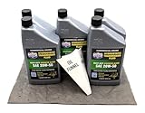 Lucas 5-Quarts SAE 20W-50 Synthetic Blend Hydrostatic Transmission Fluid