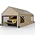 JAMFLY Carport, 10x20 ft Heavy Duty Carport