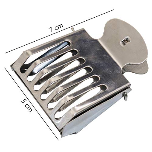 REFURBISHHOUSE Bienen K?nigin Clip Edelstahl Isolation Bienen Kaefige Imkerei Ausruestung Bienen Werkzeuge Imkerei… – Bild 5