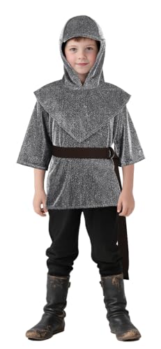 Disfraz Completo Medieval de Caballero para Niños miniatura 1