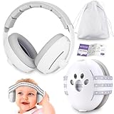 baby mütze ohrenschutz 【Breite Anwendung】Die Lärmschutz-Ohrschützer sind leicht, faltbar und einfach zu benutzen. Sie eignen sich als Hörschutz für Babys zu Hause beim Ausruhen, bei Outdoor-Aktivitäten oder während Reisen mit öffentlichen Verkehrsmitteln sowie bei Sport- und Musikevents oder Karnevalsumzügen. Auch im normalen Alltag, im Verkehr oder bei familiären Feierlichkeiten schützen sie empfindliche Ohren. Der Gehörschutz kann effektiv vor schädlichem Lärm schützen und empfindliche Babyohren bewahren.