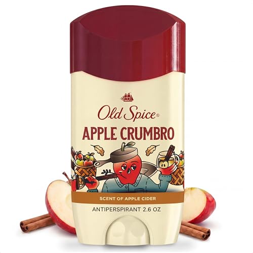 Image of Old Spice Dry Feel Antiperspirant Deodorant for Men, Fallidudes Limited Edition, 24 /7 Frightful Freshness and Odor Protection, Apple Crumbro with Apple Cider Scent, 3.0 oz
