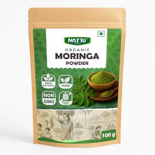 100% Pure Moringa Leaf Powder – 100g | Vegan | Natural | No Additives
